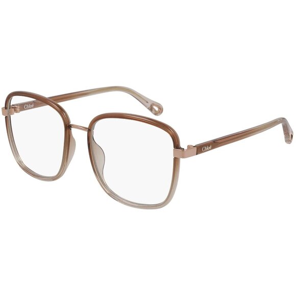 NEW  CHLOE EYEGLASSES ORANGE WOMEN EYEWEAR CHLOE CH0034O 005 - Picture 1 of 2